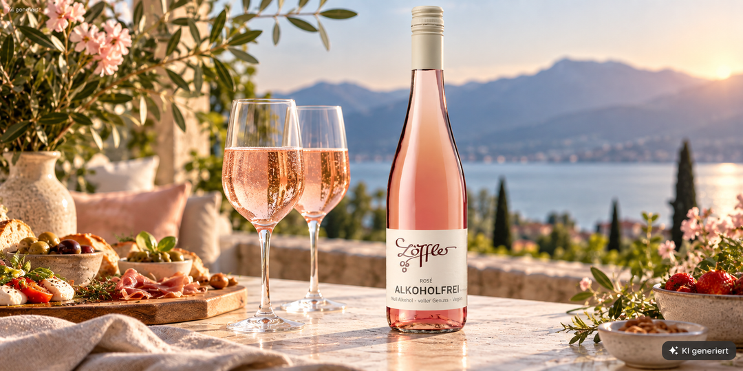 Alkoholfreier Rosé: Leichter Genuss ohne einen Tropfen Alkohol