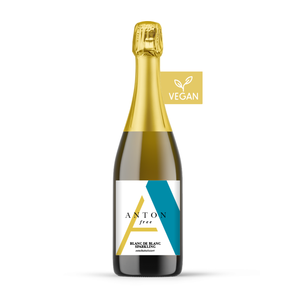 Blanc de Blanc Sparkling Grauburgunder alkoholfrei Anton Pfalz