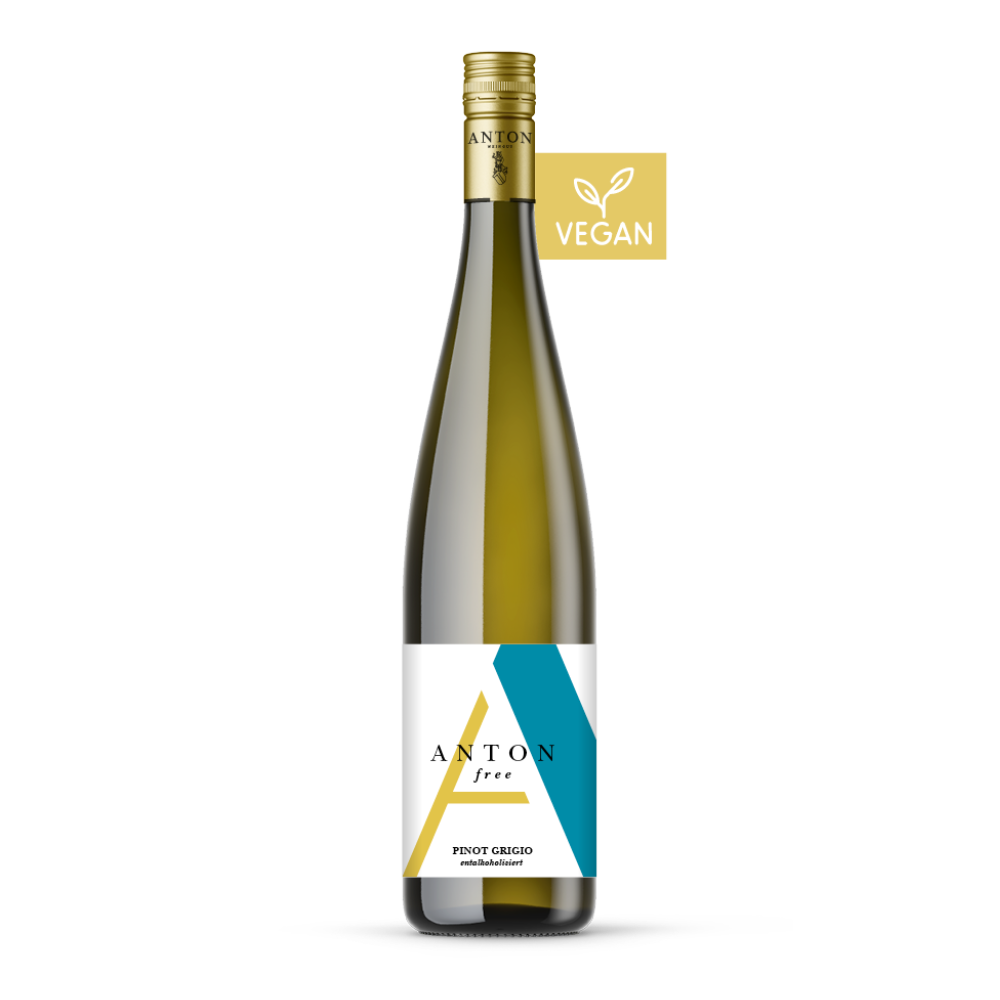 Pinot Grigio Grauburgunder alkoholfrei Anton Pfalz