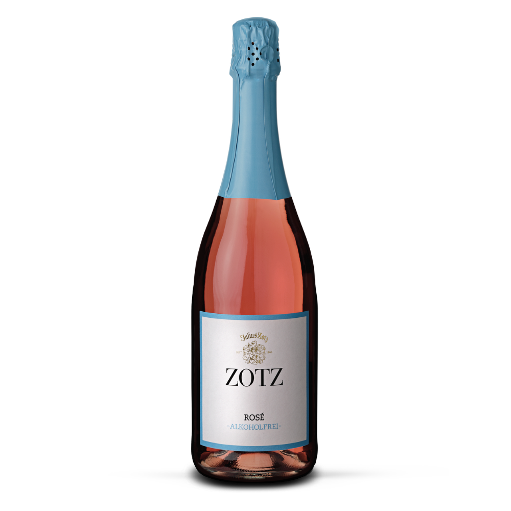 Rose Sekt Zotz alkoholfrei