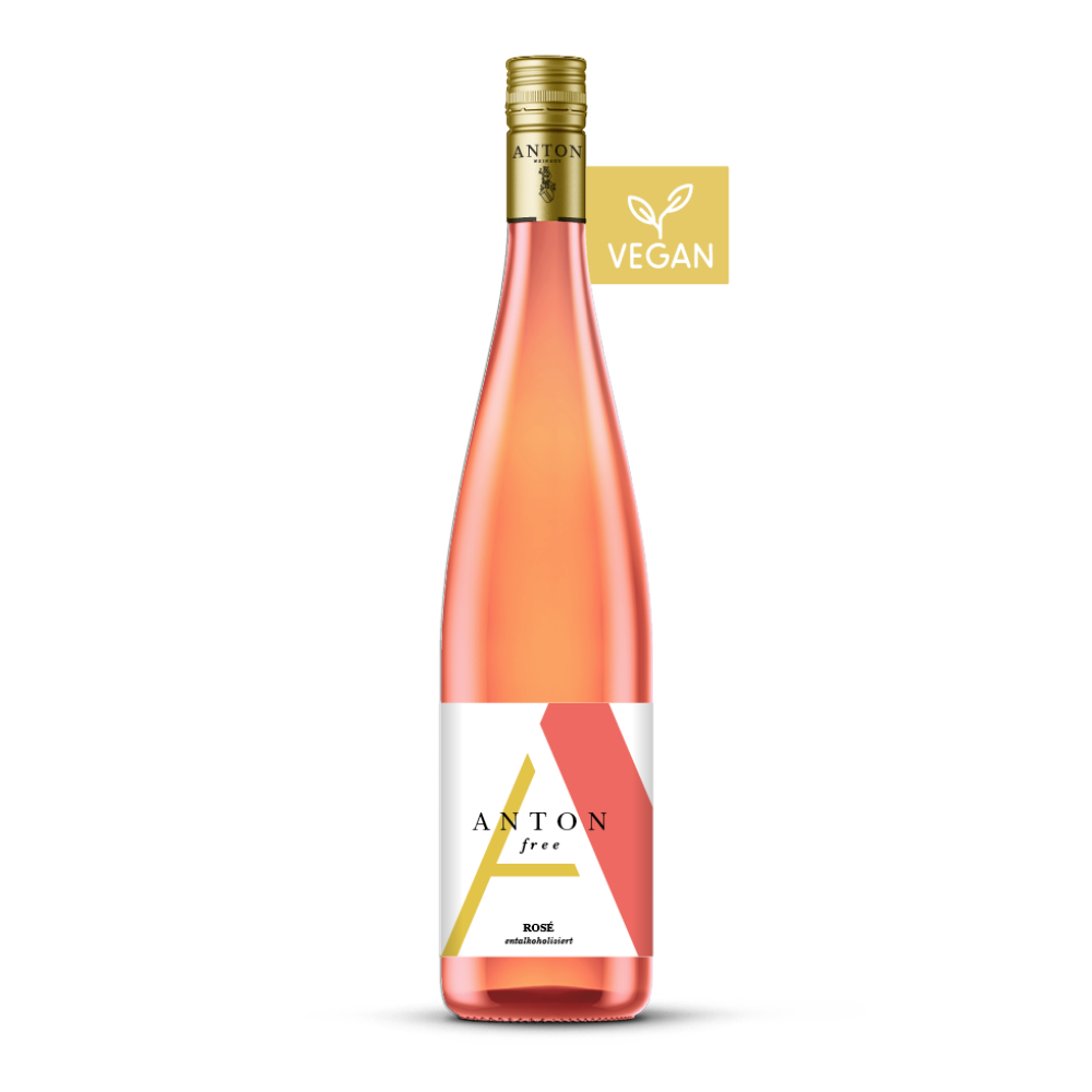 Rose Flasche alkoholfrei