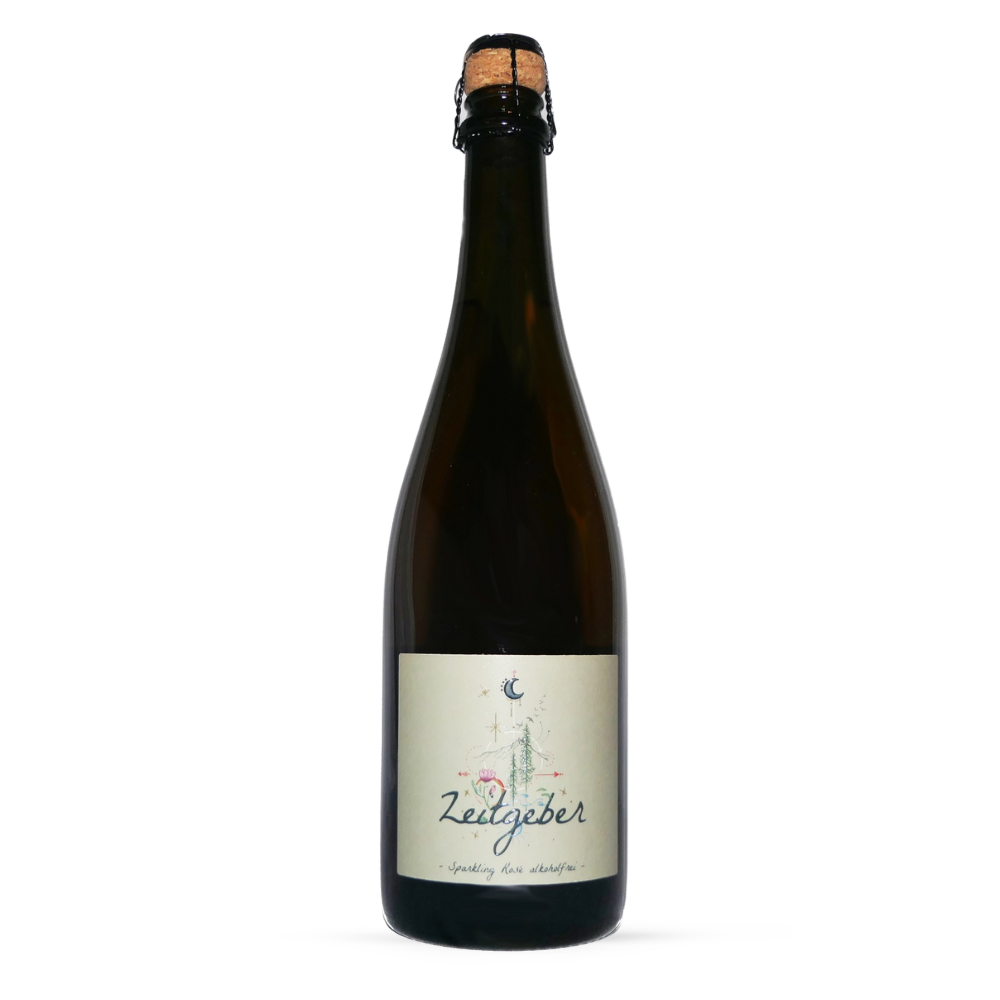 Sekt Rose alkoholfrei Zeitgeber Rheinhessen
