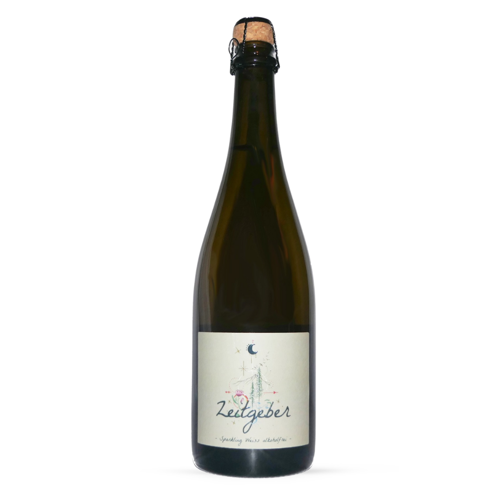 Sekt weiss alkoholfrei Zeitgeber Rheinhessen