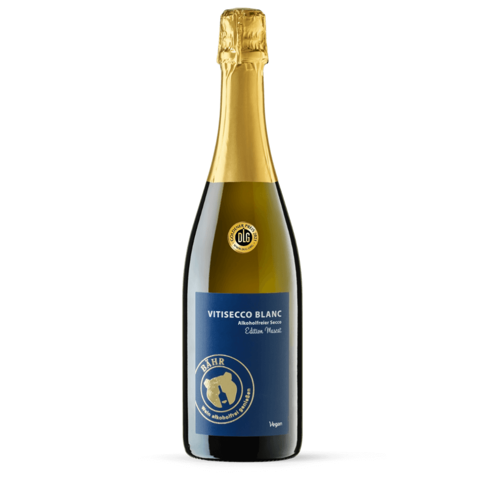 Vitisecco Blanc Edition Muscat alkoholfrei Baehr Pfalz